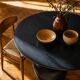 Carved dining table