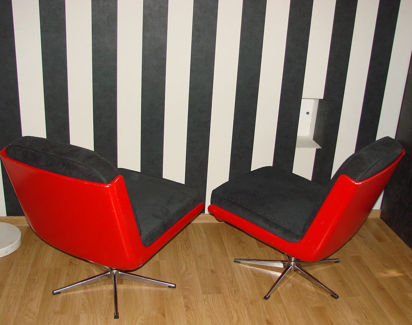 Pair of Dinna Veb Mobel Kombinat armchairs, Germany 1960s