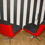 Pair of Dinna Veb Mobel Kombinat armchairs, Germany 1960s