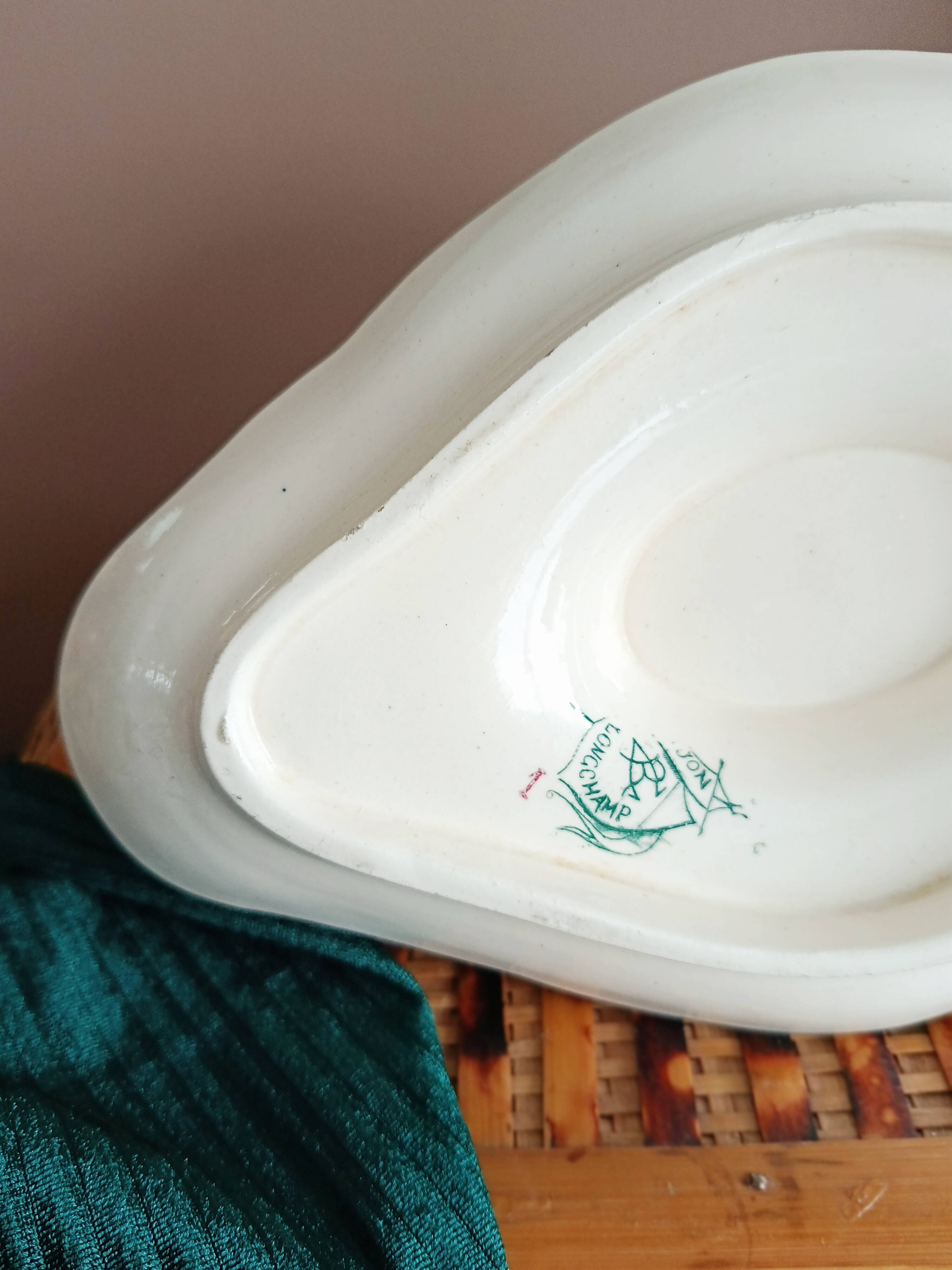 Saucière terre de fer Longchamp, donjon