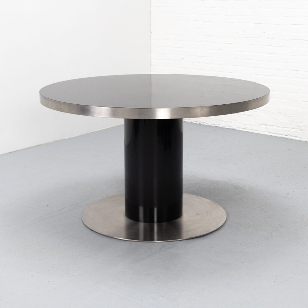 Willy Rizzo Dining Set Italy 1970s