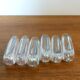 Box 6 crystal knife holders Daum 1960