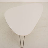 Coffee table classic format light gray laminate (95x63cm)