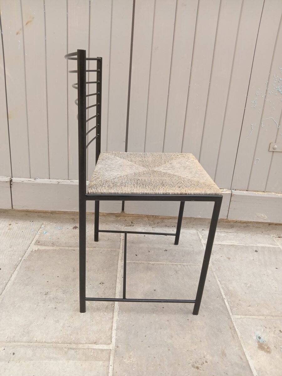 Chaises vintage Alice, années 1980, ensemble de 4
