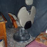 Retro barber chair.