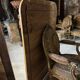 Pair of Louis Philippe period mirrors in gilded wood 1.30m x 89cm