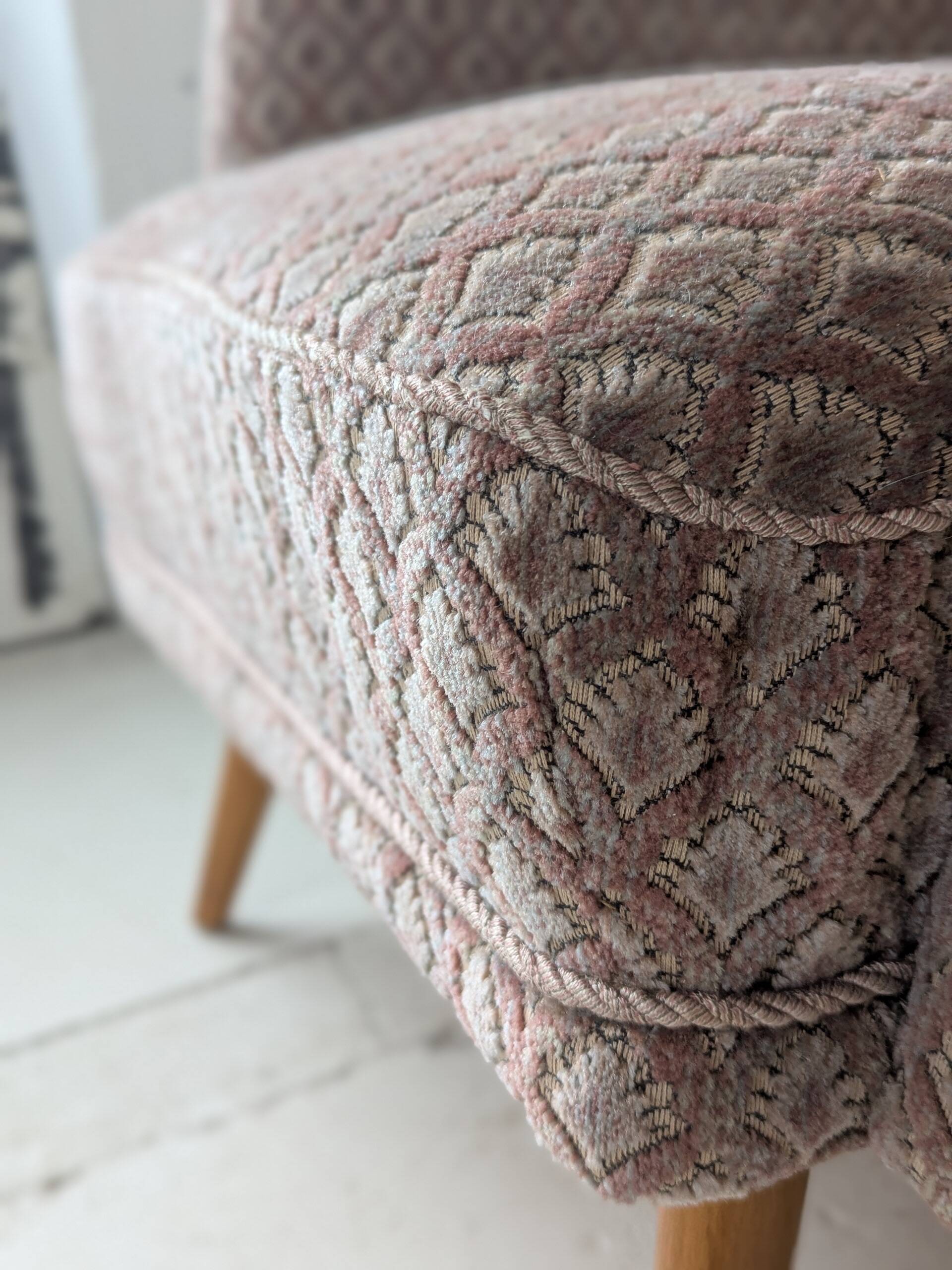 Paire de fauteuils cosy, vintage 1960
