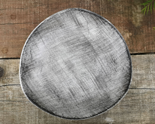 Service model Twilight by the manufacture of Niderviller 12 flat plates and two dishes