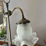 Art Nouveau style articulated lamp