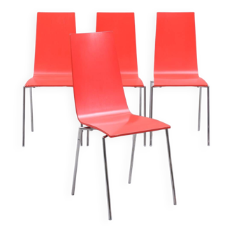 Chairs set of 4 by mattias ljunggren for the manufacturer kallemo