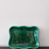 Vintage green rectangle aperitif cup