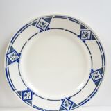 6 Art Deco flat plates