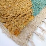 Moroccan Berber boujaad carpet with colorful patterns 283x209cm