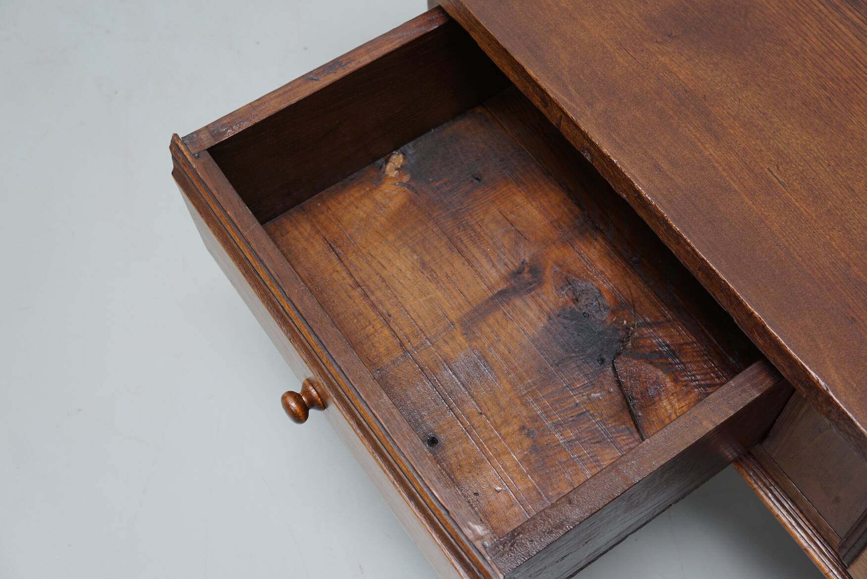 Spanish 19th Century Farmhouse Rustic Chestnut Coffee Table