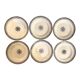 6 Saint Amand plates