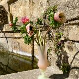 Powder pink vase
