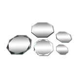 Miroirs hexagonaux 30x30cm