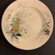 12 old polychrome flat plates Jules Vieillard Bordeaux, 19th century