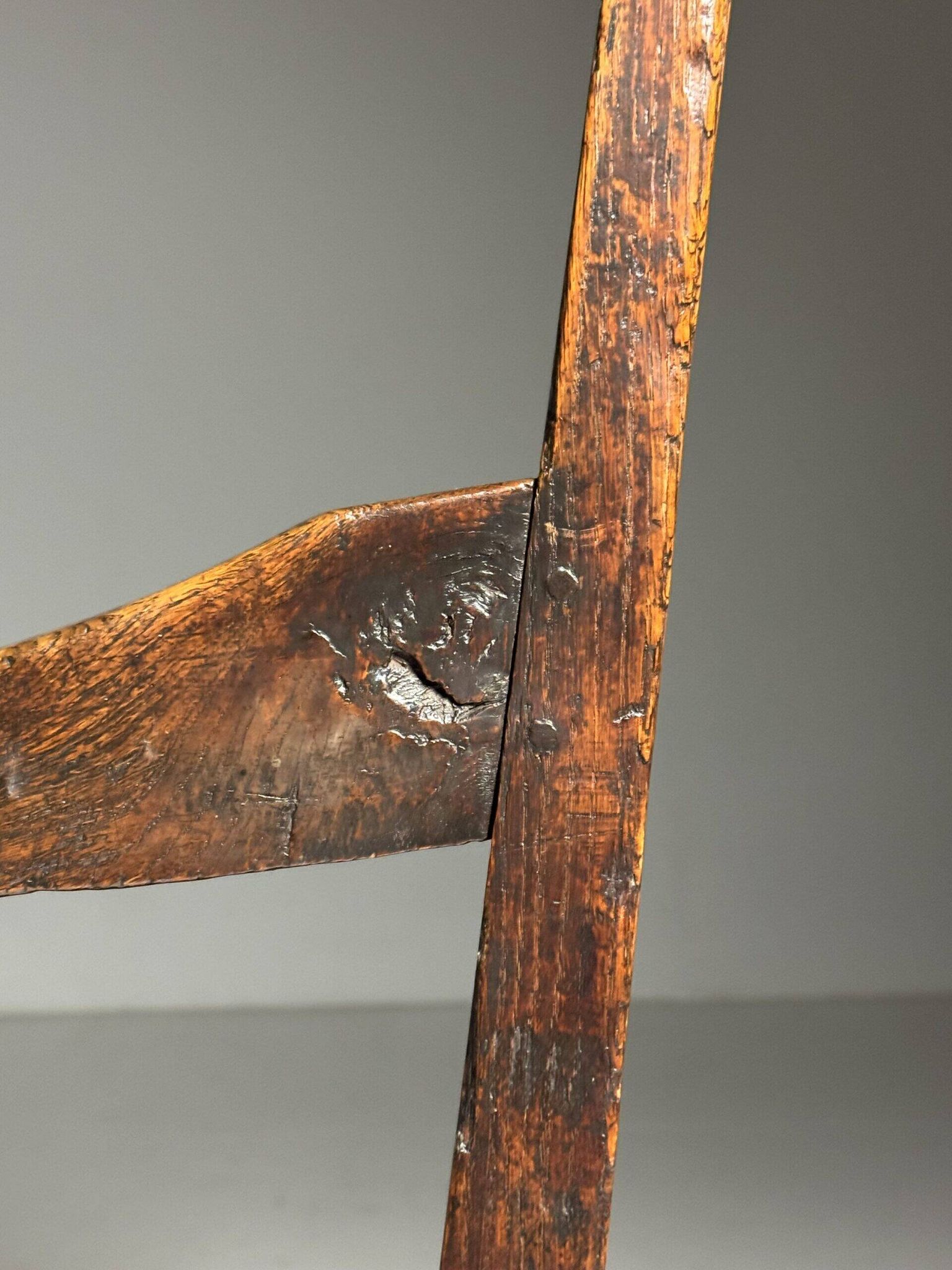 Chaise anglaise en chêne, 1650-1670
