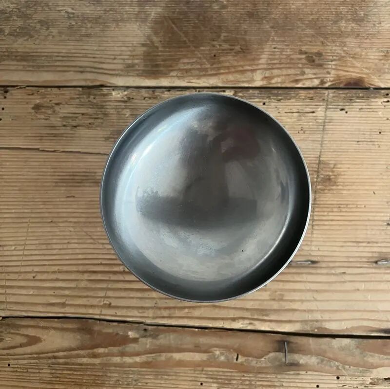 Vintage stainless steel ice cream cups