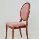 Dining chairs set of 6 powder pink medallion