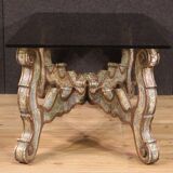 Table basse en bois laqué, années 1960