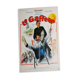 Affiche originale cinéma " Le Gaffeur "