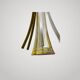 Lunel / Arlus vintage lamp 1950 metal - French 1950s - Desk Lamp