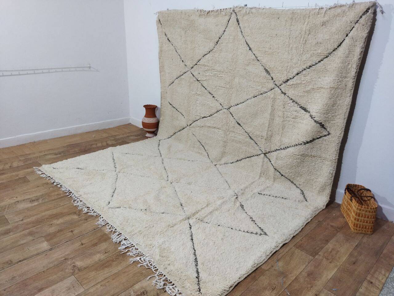 Handmade Moroccan Berber Rug 345 X 266 CM