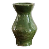 Glazed terracotta vase