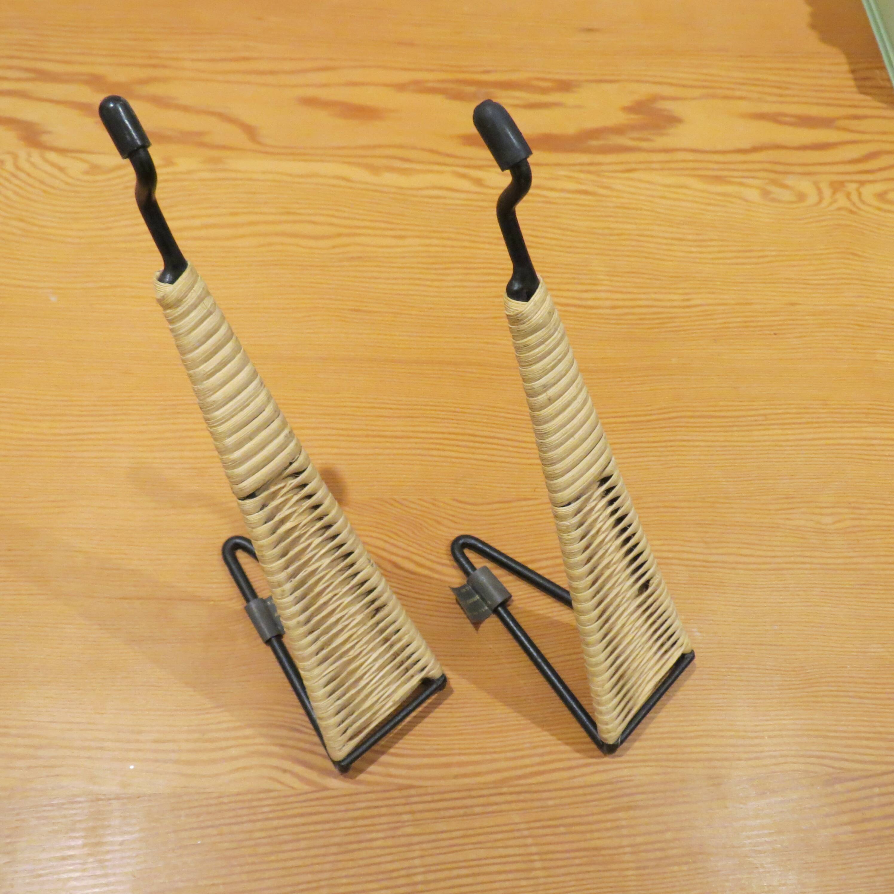 1960s Wall mounted Hanger Hook By Desmond Sawyer Rattan