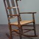 Rocking chair Antique Arts and Crafts Bobbin, English, 19th century