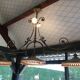 Bronze billiard chandelier