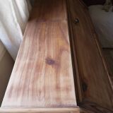 Old wooden scribe