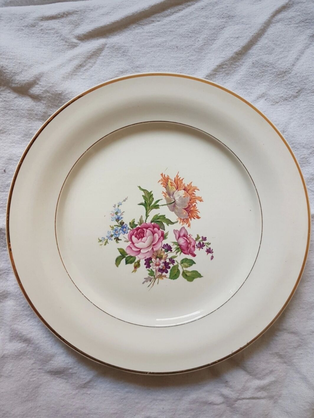 Lot of 6 plates Saint Amand