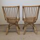 Pair of vintage rattan chairs – 1960s-1970s