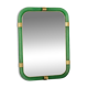 Rectangular "Torciglione" Wall Mirror Murano Glass