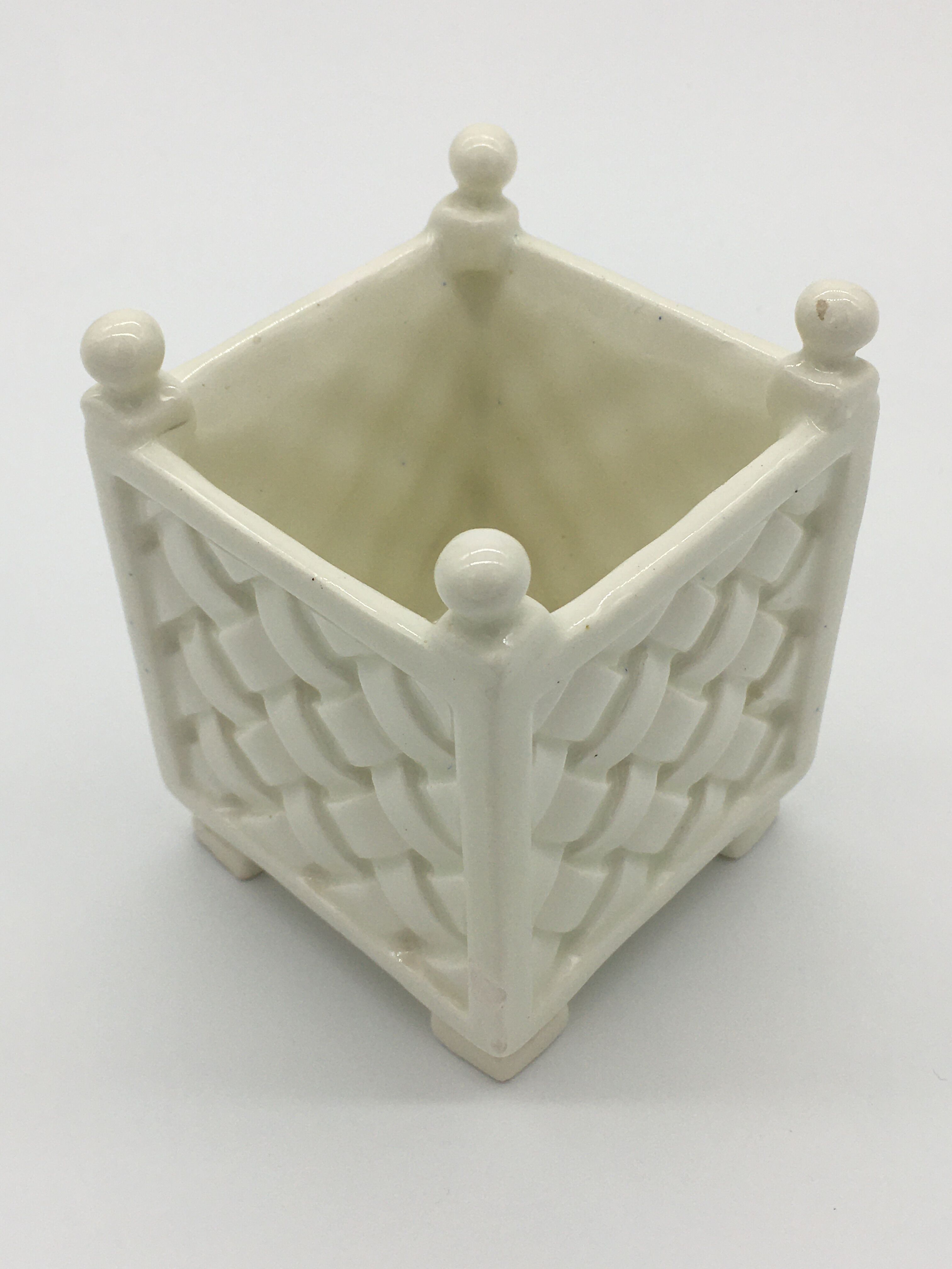Cache pot “caisse oranger”