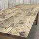 Early XXth fir farmhouse table