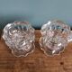 Reims glass candle holder
