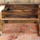 Old workbench - wooden service