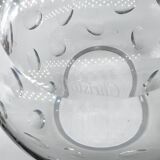 Crystal vase signed Christofle – Bubbled model – 16 cm – Perfect condition