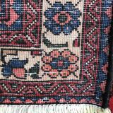 Tapis ancien couloir persan abadeh fait main 107x297cm
