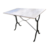 Table bistrot en marbre