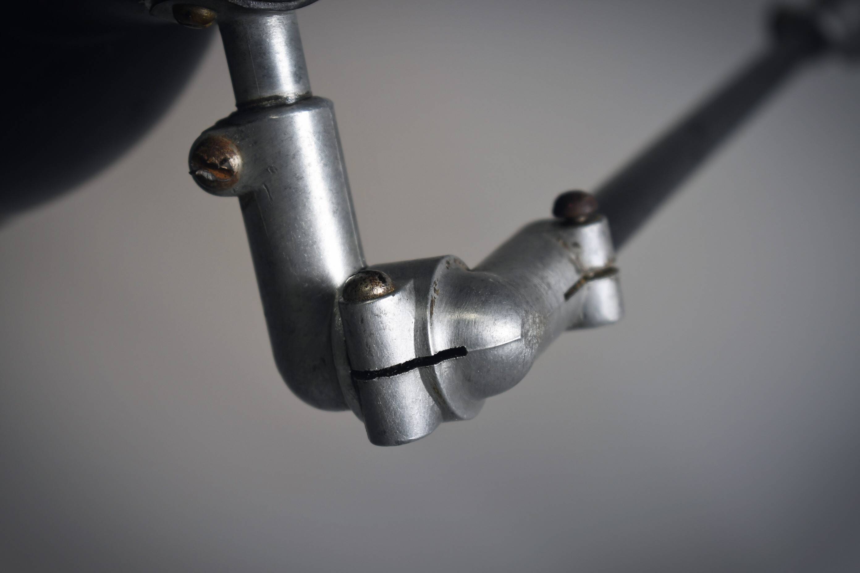 Lampe d'architecte vintage Rijo Danemark 1950