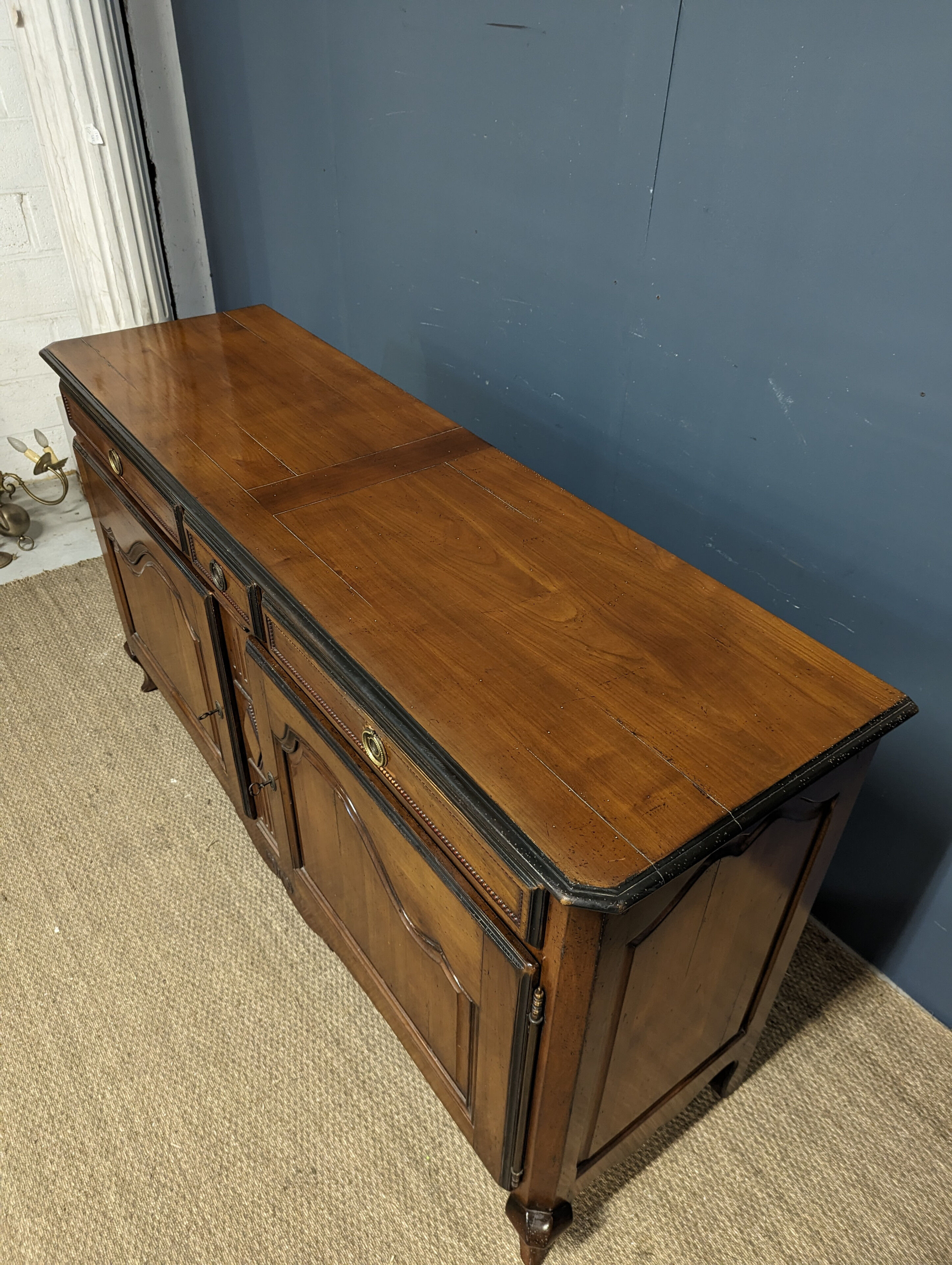 Provencal-style cherrywood sideboard
