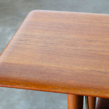 Teak FD 516 coffee table by Peter Hvidt - Orla M.Lgaard Nielsen for France - Son 1956