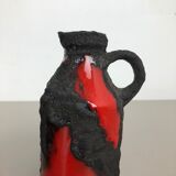 Set of 2 original ceramic studio pottery vase by Marei Ceramics, Germany, 1970