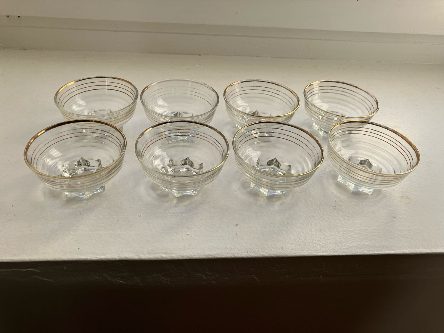 Champagne cups glassware Chapelle st Mesmin
