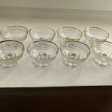 Champagne cups glassware Chapelle st Mesmin